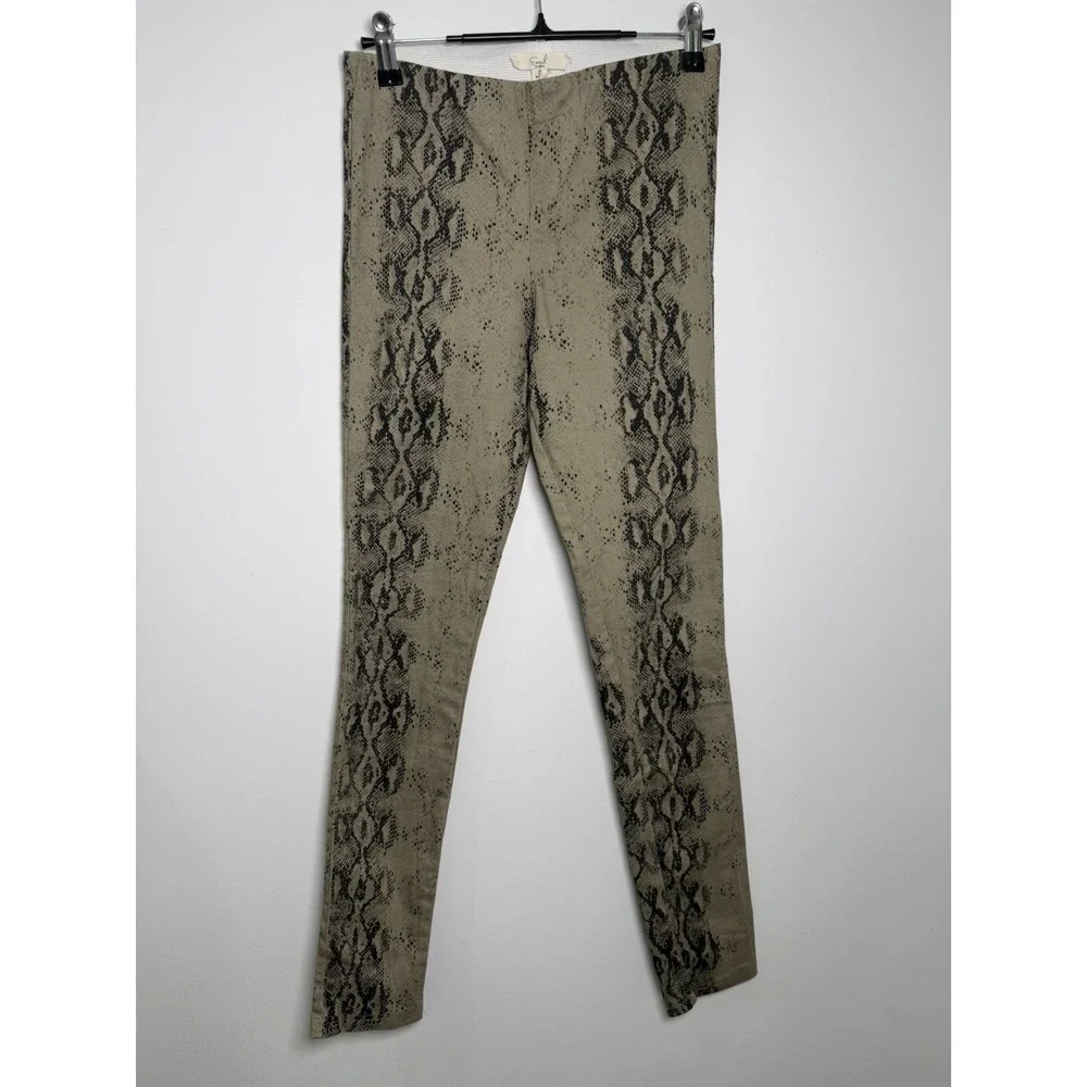 Easel Los Angeles Women's Snakeskin Stretch Skinny Pants Size Small